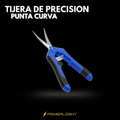 TIJERA DE PRECISION PROFESSIONAL PUNTA CURVA
