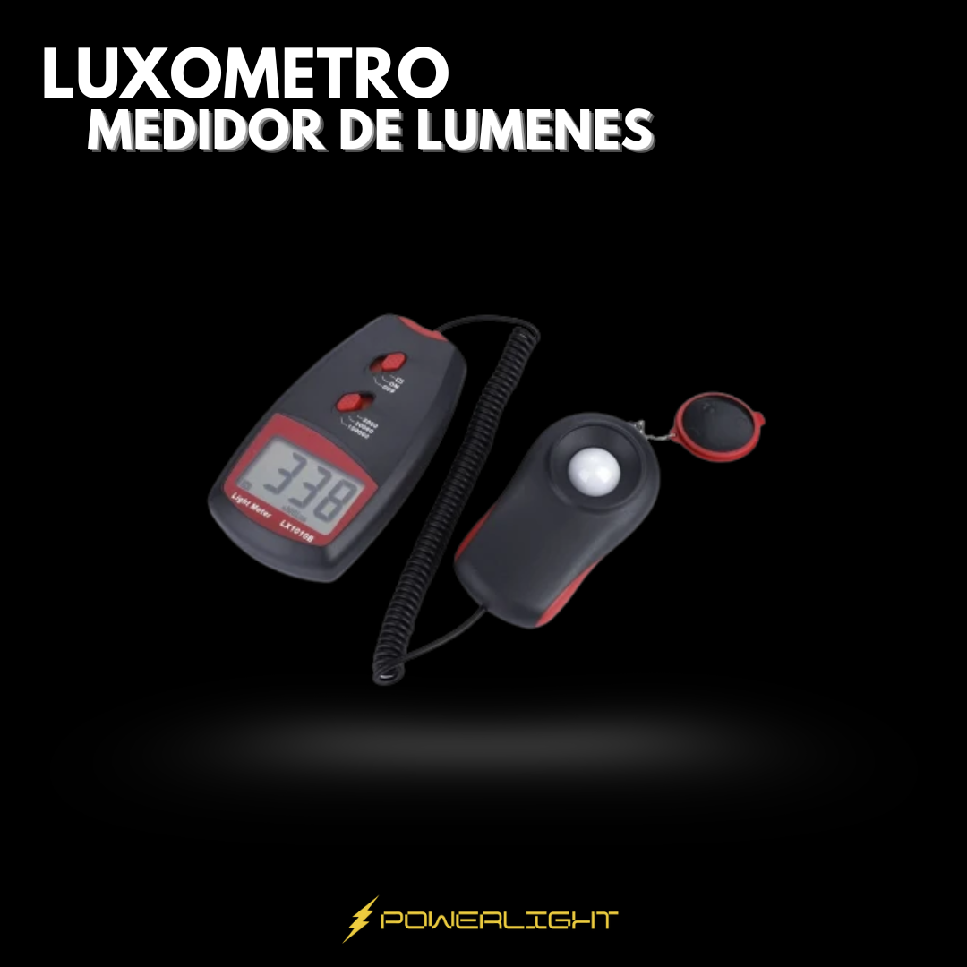 LUXOMETRO (MEDIDOR DE LUMENES)