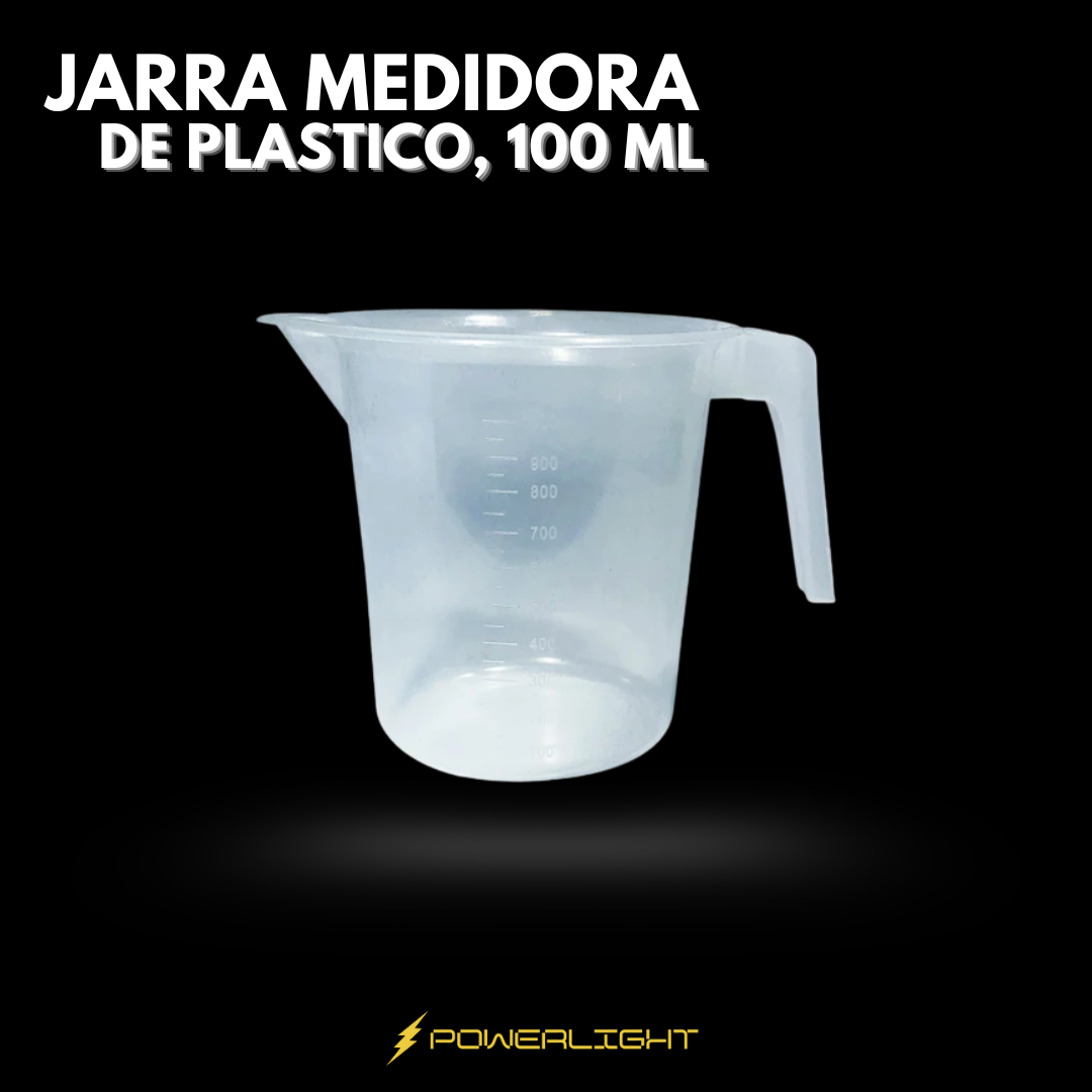 JARRA MEDIDORA DE PLASTICO