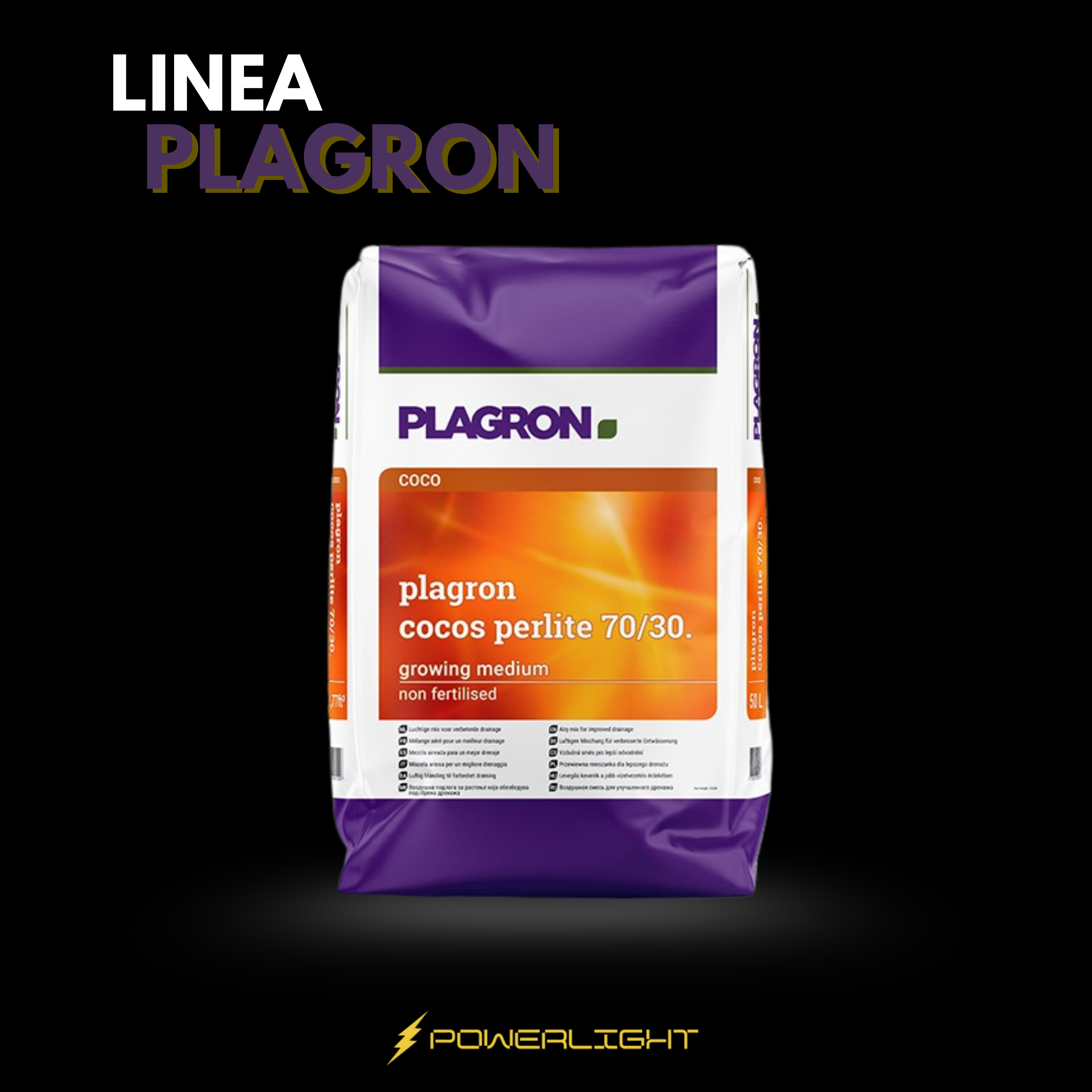 Coco Premium con perlita 70/30 sustrato PLAGRON