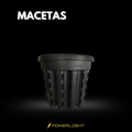 MACETAS plasticas AIREADAS